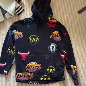 NBA Team Logo Black Hoodie